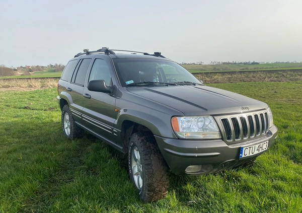 Jeep Grand Cherokee cena 25900 przebieg: 317000, rok produkcji 2003 z Tuchola małe 301